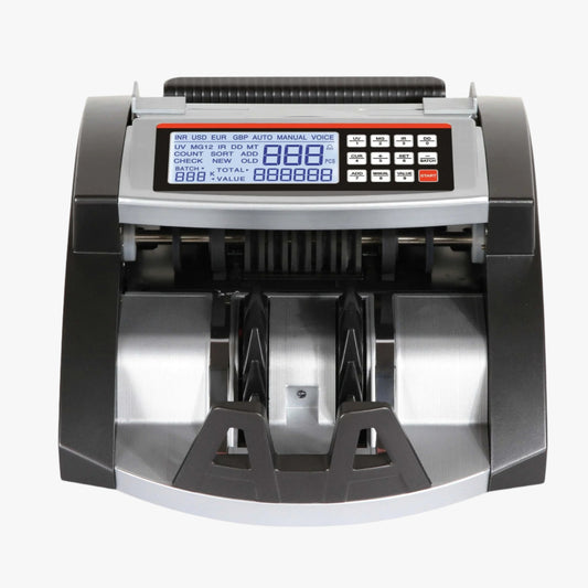 AL-6000 Money Counter Front View – High-Speed Money Counting Machine