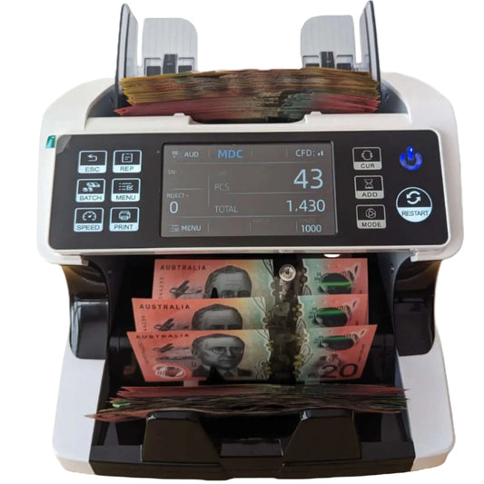 Australia premium money counter suitable for Australian bill dollar 