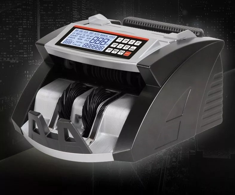 RUNTOP AU-100 Auto Money Counting Machine with Multi Counterfeit Detec